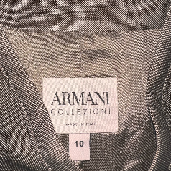 Armani Collezioni Virgin Wool Jacket size 10 - Picture 5 of 7